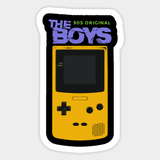 90s Retro Handheld Game Console Sticker